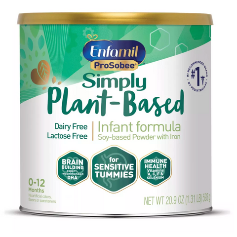 Enfamil Plant-Based Soy Powder Infant Formula, 20.9oz