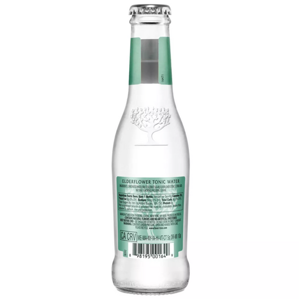 Fever Tree Elderflower Tonic Water, 6.8 fl oz bottles, 4 Ct