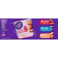 Dannon Light & Fit Non-Fat Yogurt, 5.3 oz., 24 Count