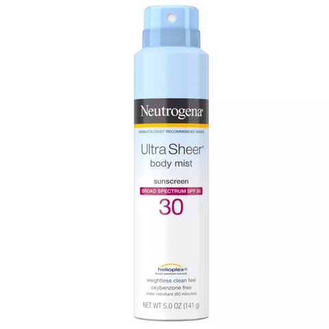 Neutrogena Ultra Sheer Lightweight Sunscreen Spray, SPF 30, 5oz