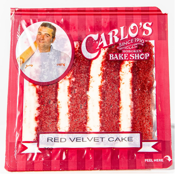 Carlo's Bakery Red Velvet Cake Slice, 7.0 oz