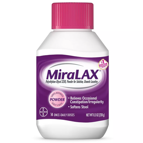 MiraLAX 30-Day Laxative Powder, 8.3 oz