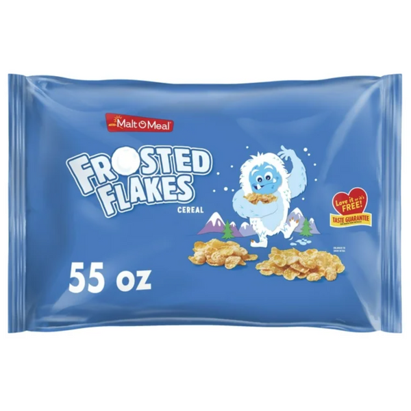 Frosted Flakes Breakfast Cereal, Gigantic Bulk Bag, 59 oz
