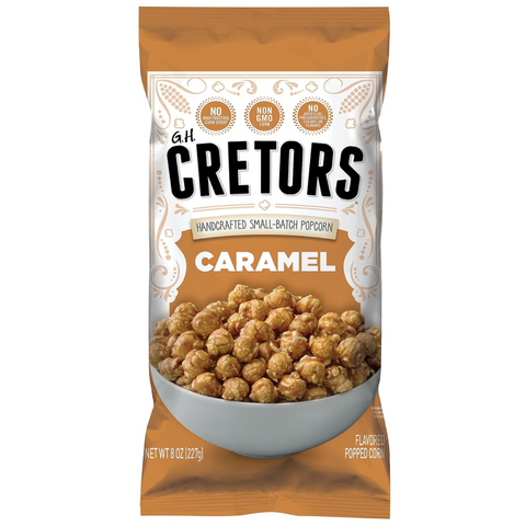 G.H. Cretors Popcorn, Caramel Corn, 8oz