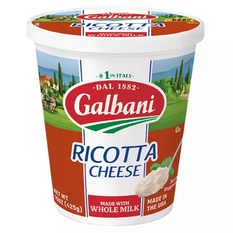 Galbani Whole Milk Ricotta Cheese, 15oz