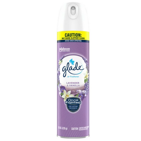 Glade Air Freshener Spray, Lavender & Vanilla, 8 oz