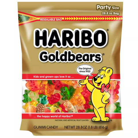 Haribo Goldbears Party Size, 28.8oz