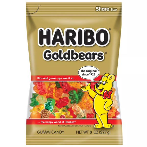 Haribo GoldBears Gummi Candy, 8oz