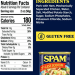 SPAM Less Sodium Lunch Meat, 12oz