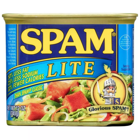 SPAM Lite Lunch Meat, 12oz