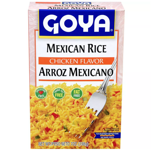 Goya Chicken Flavored Mexican Rice Mix, 7oz