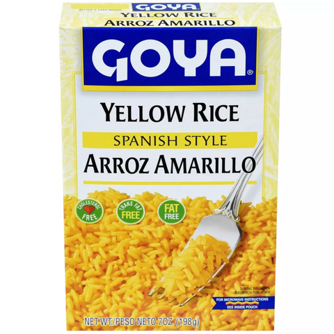 Goya Spanish Style Yellow Rice Mix, 7oz