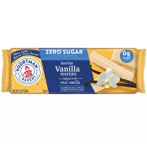 Voortman Sugar Free Vanilla Wafers, 9oz