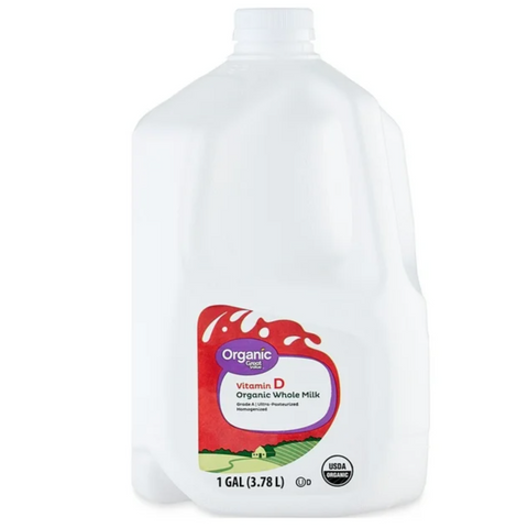 Great Value Organic Whole Vitamin D Milk, 1 Gallon