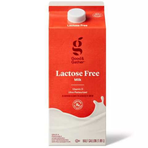 Good & Gather™ Lactose Free Vitamin D Milk, Half Gallon