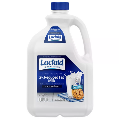 Lactaid Lactose Free 2% Reduced Fat Milk, 96 fl oz