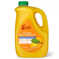 Good & Gather™ Pulp Free 100% Orange Juice w/ Calcium & Vitamin D, 89 fl oz