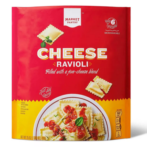 Market Pantry™ Square Cheese Frozen Ravioli, 25oz