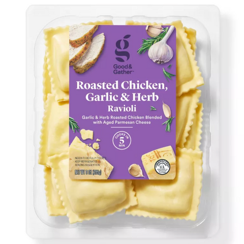 Good & Gather™ Roasted Chicken, Garlic & Herb Ravioli, 9oz