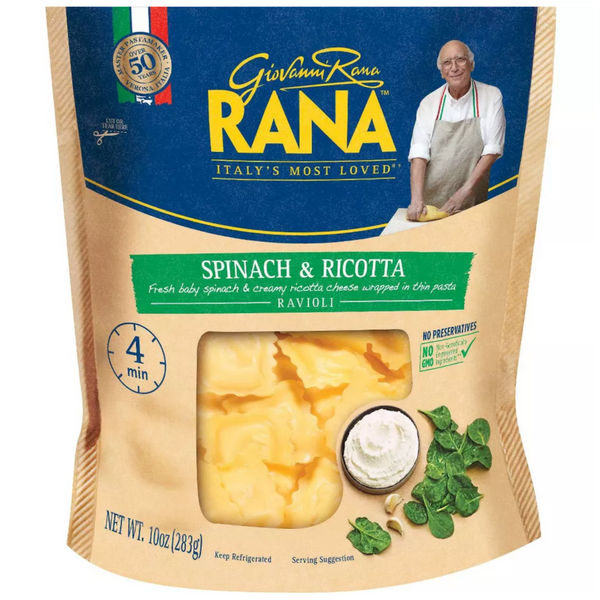 Rana Spinach & Ricotta Ravioli, 10oz