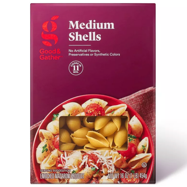 Good & Gather™ Medium Shells, 16oz