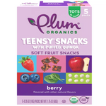 Plum Organics Organic Teensy Berry Baby Snack, 1.75 oz, 5 Count
