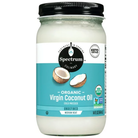 Spectrum Naturals Organic Unrefined Virgin Coconut Oil, 14 fl oz