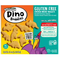 Yummy Dino Buddies Gluten Free Chicken Breast Nuggets, 18 oz.