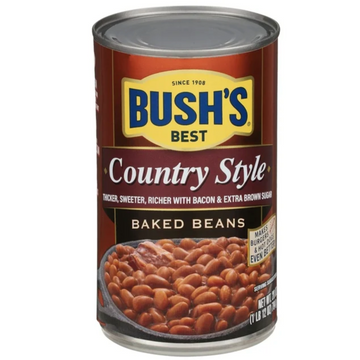Bush's Country Style Baked Beans, Canned Beans, 28 oz