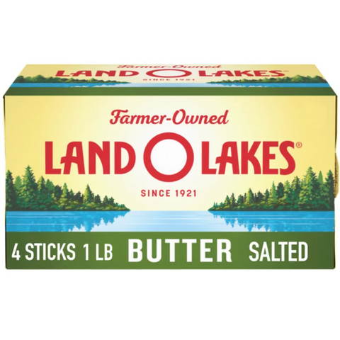 Land O Lakes Salted Stick Butter, 16 oz, 4 Sticks