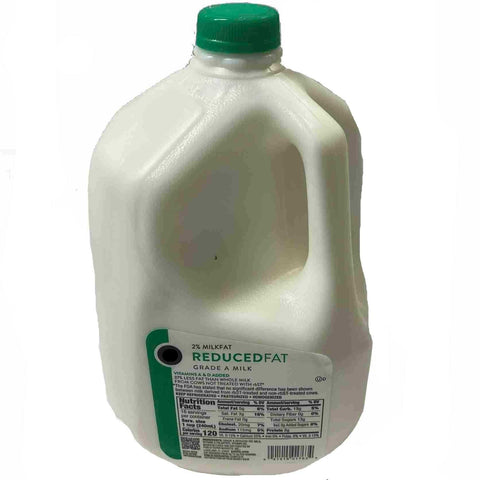 Store Brand Milk, Reduced Fat, 2% Milk fat, 1 Gallon