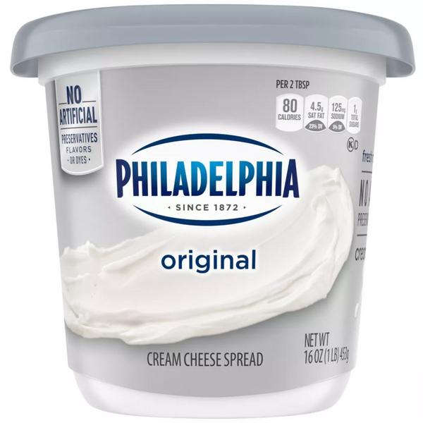 Philadelphia Original Cream Cheese Spread, 16oz