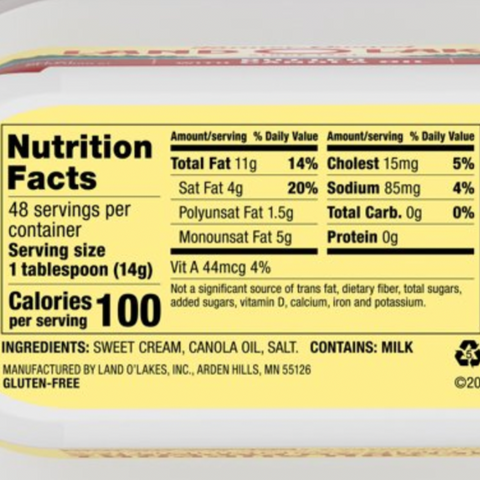 Land O Lakes Butter with Canola Oil, 24oz