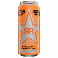 Rockstar Recovery Orange Energy Drink, 16 fl oz