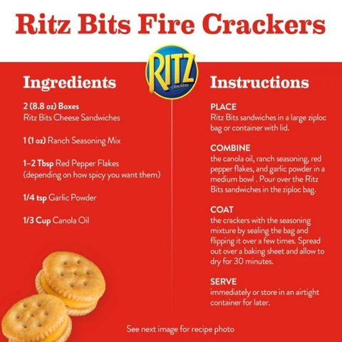 Ritz Bits Cheese Sandwich Crackers, 8.8 oz