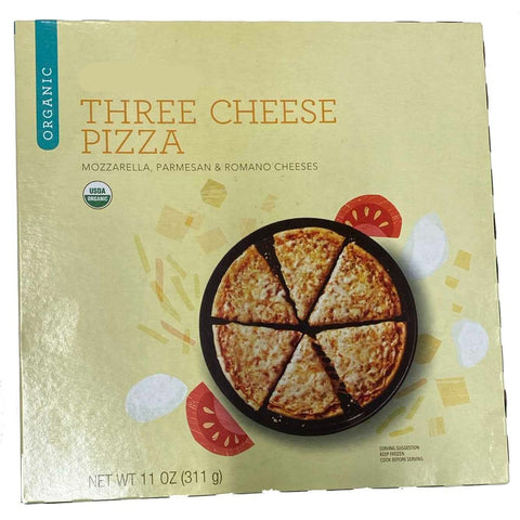 Organic Store Brand Organic Three Cheese Pizza, 11 oz