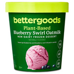 Bettergoods Plant-Based Blueberry Swirl Oatmilk Non-Dairy Frozen Dessert, 16 fl oz