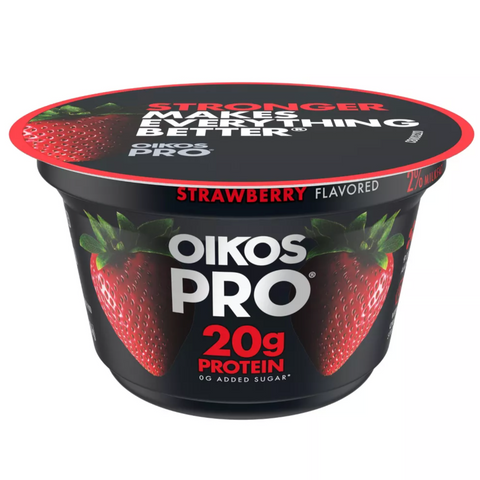 Dannon Oikos Pro Strawberry Greek Yogurt, 5.3oz