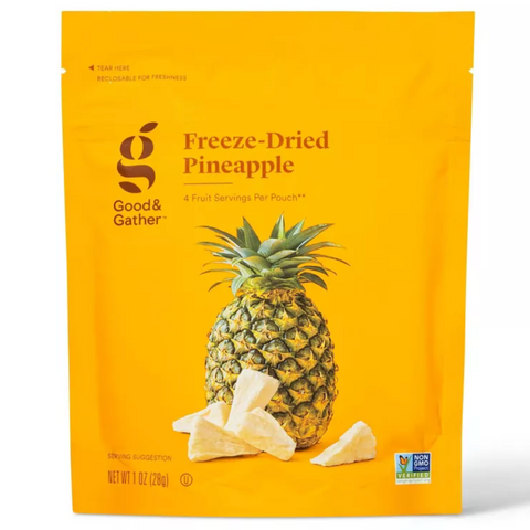 Good & Gather™ Freeze Dried Pineapple, 1oz