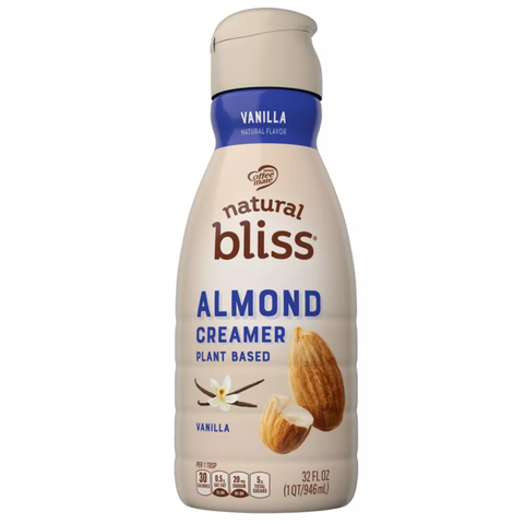 Coffee mate Natural Bliss Vanilla Almond Milk Creamer, 32 fl oz