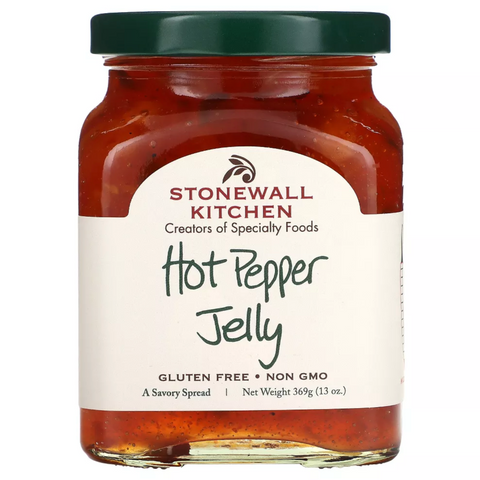 Stonewall Kitchen Hot Pepper Jelly, Mild, 13 oz