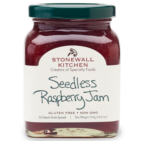 Stonewall Kitchen Seedless Raspberry Jam, 12.5 oz