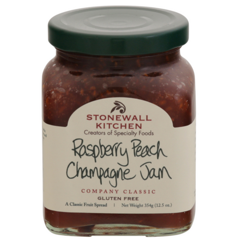 Stonewall Kitchen Raspberry Peach Champagne Jam, 12.5 oz