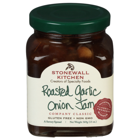 Stonewall Kitchen Roasted Garlic Onion Jam, 13 oz