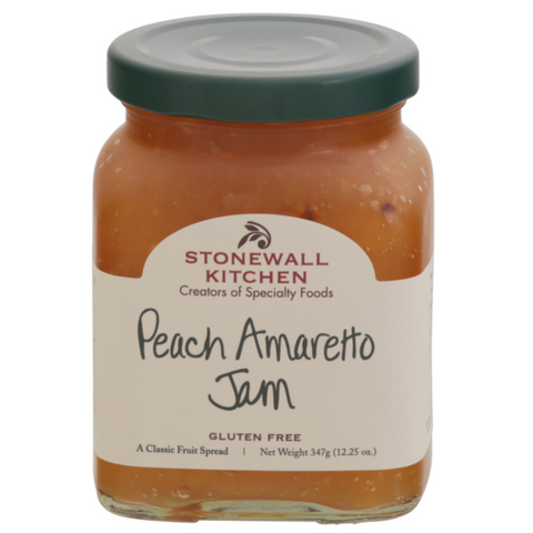 Stonewall Kitchen Peach Amaretto Jam, 12.25 oz