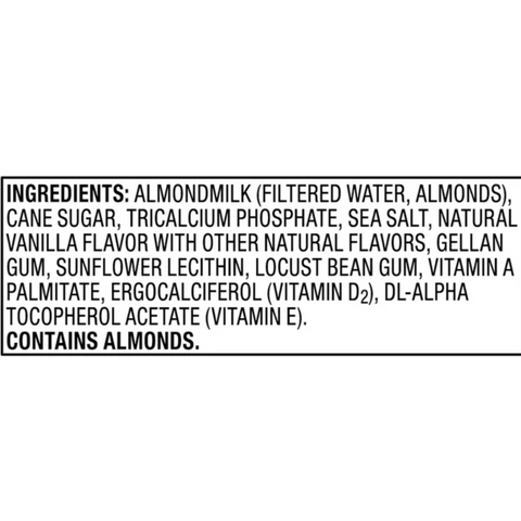 bettergoods Plant-Based Vanilla Almondmilk, Half Gallon