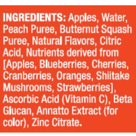 Tree Top FAVs Fruit Pouch, Peach 3.2 oz., 10 Count