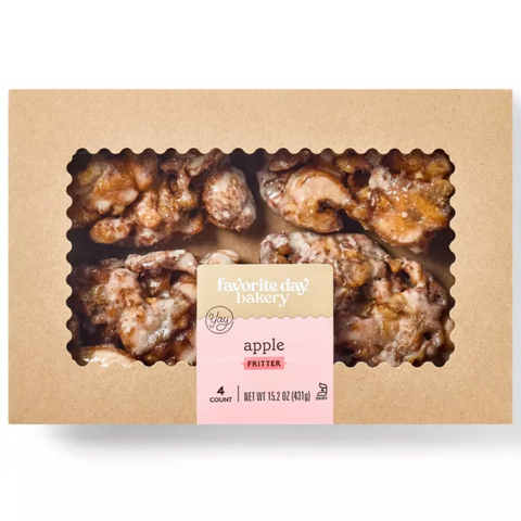 Favorite Day™ Apple Fritter, 15.2oz, 4 Count