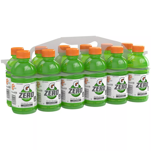 Gatorade G Zero Apple Burst Sports Drink, 12 Ct