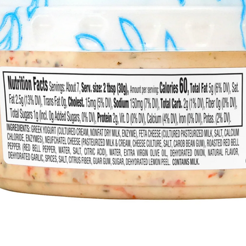 Tribe Red Pepper Feta Dip, 7.2 oz